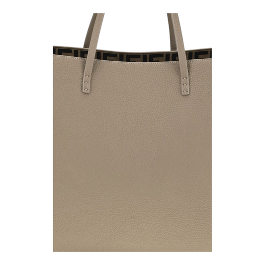 Fendi Roll Roman Tote Bag Beige