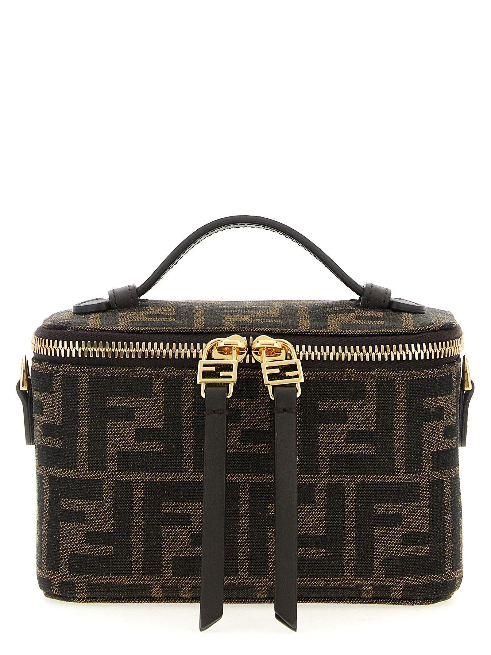 Fendi Brown Vanity Handbag