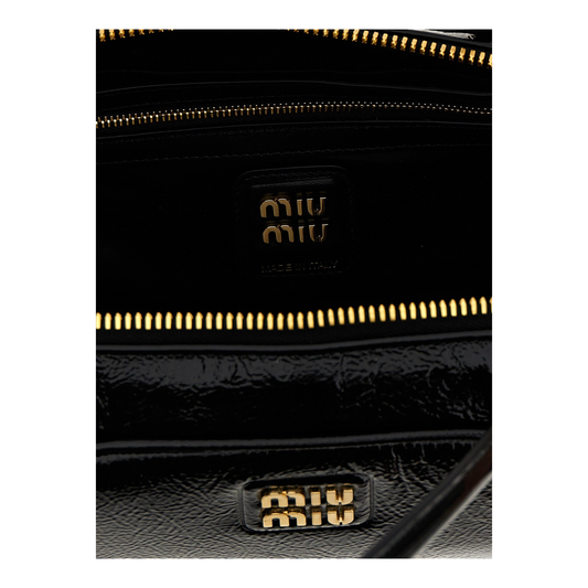 Miu Miu Beau Bolso de Mano Negro