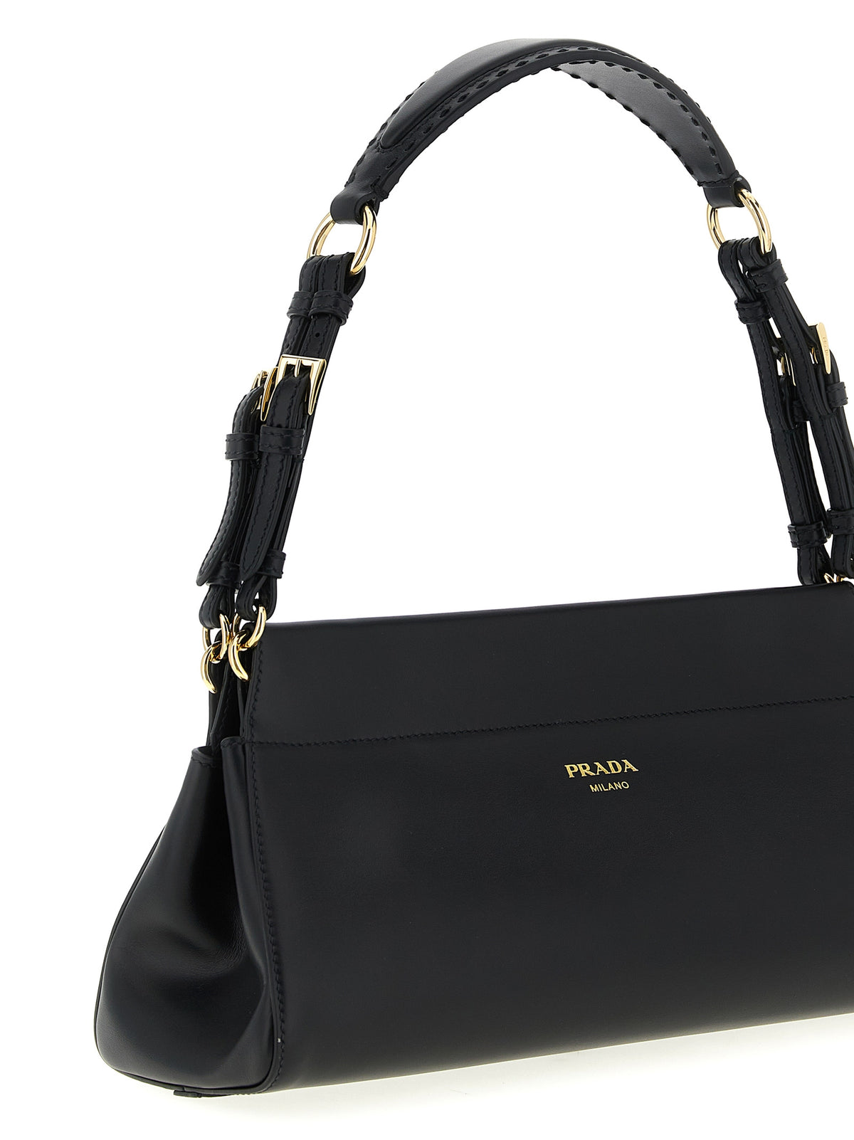 Prada Black Nappa Shoulder Bag