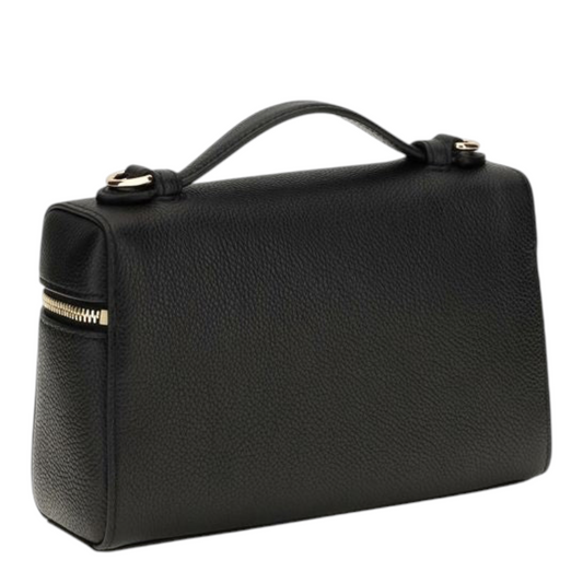 Tory Burch Romy Slim Top Bolso de Asa Negro