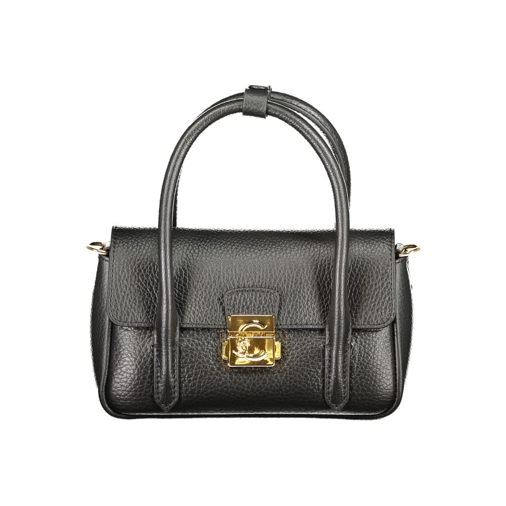 Coccinelle Black Mini U4K C-Me Lock Bag