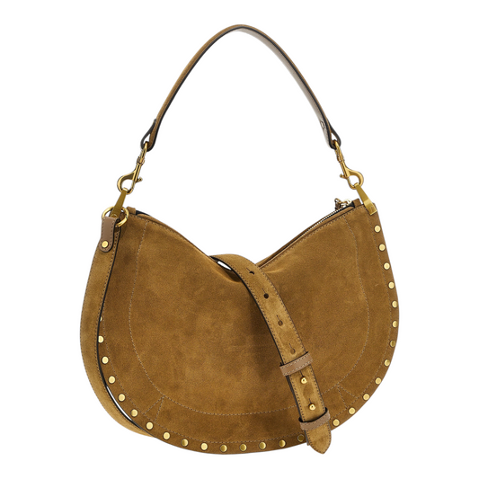 Isabel Marant Oskan Hobo Zipped Bolso de Hombro Marrón