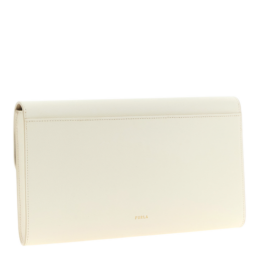 Furla Iride Clutch Blanco