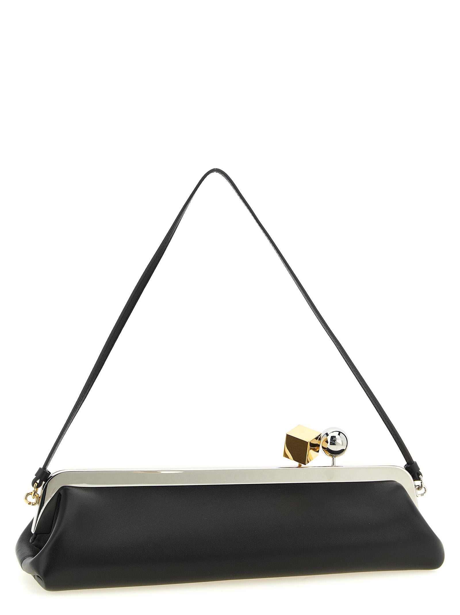 Jacquemus Black La Pochette Salon Clutch Bag