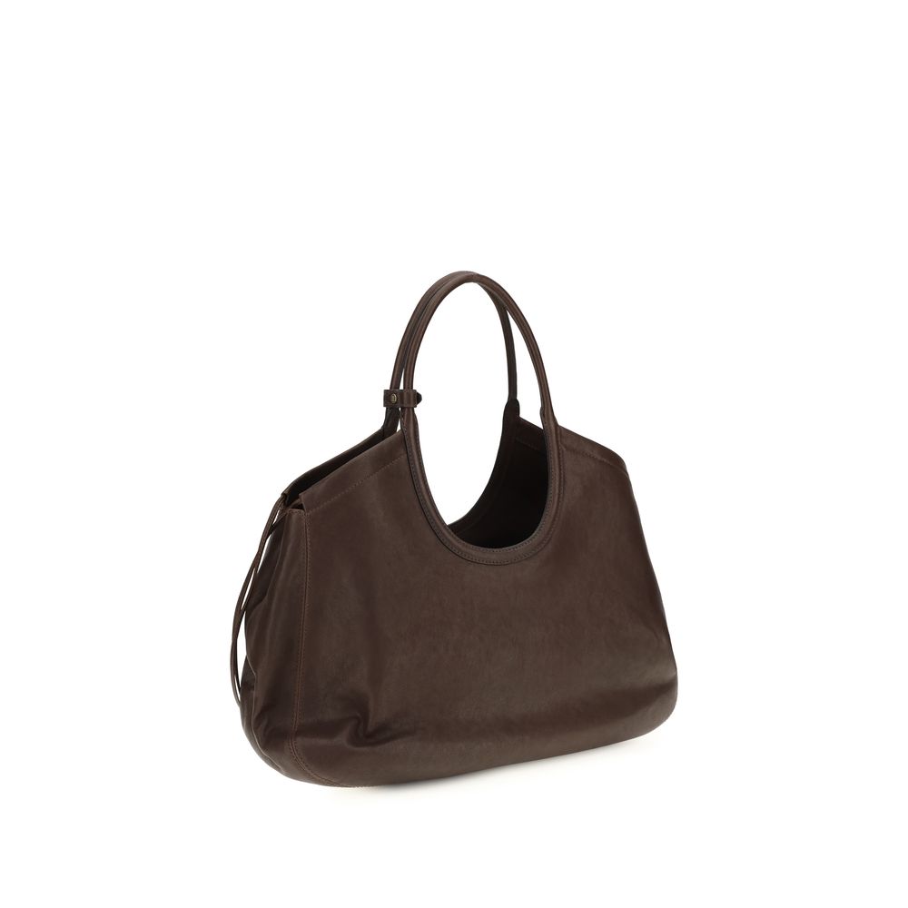 Miu Miu Brown Ivy nappa Tote Bag