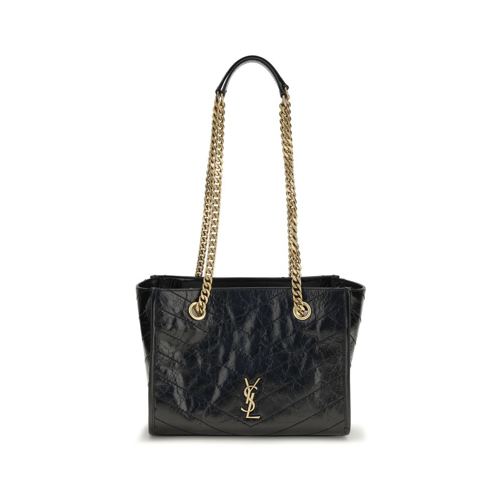 Saint Laurent Black Small Niki Tote Bag