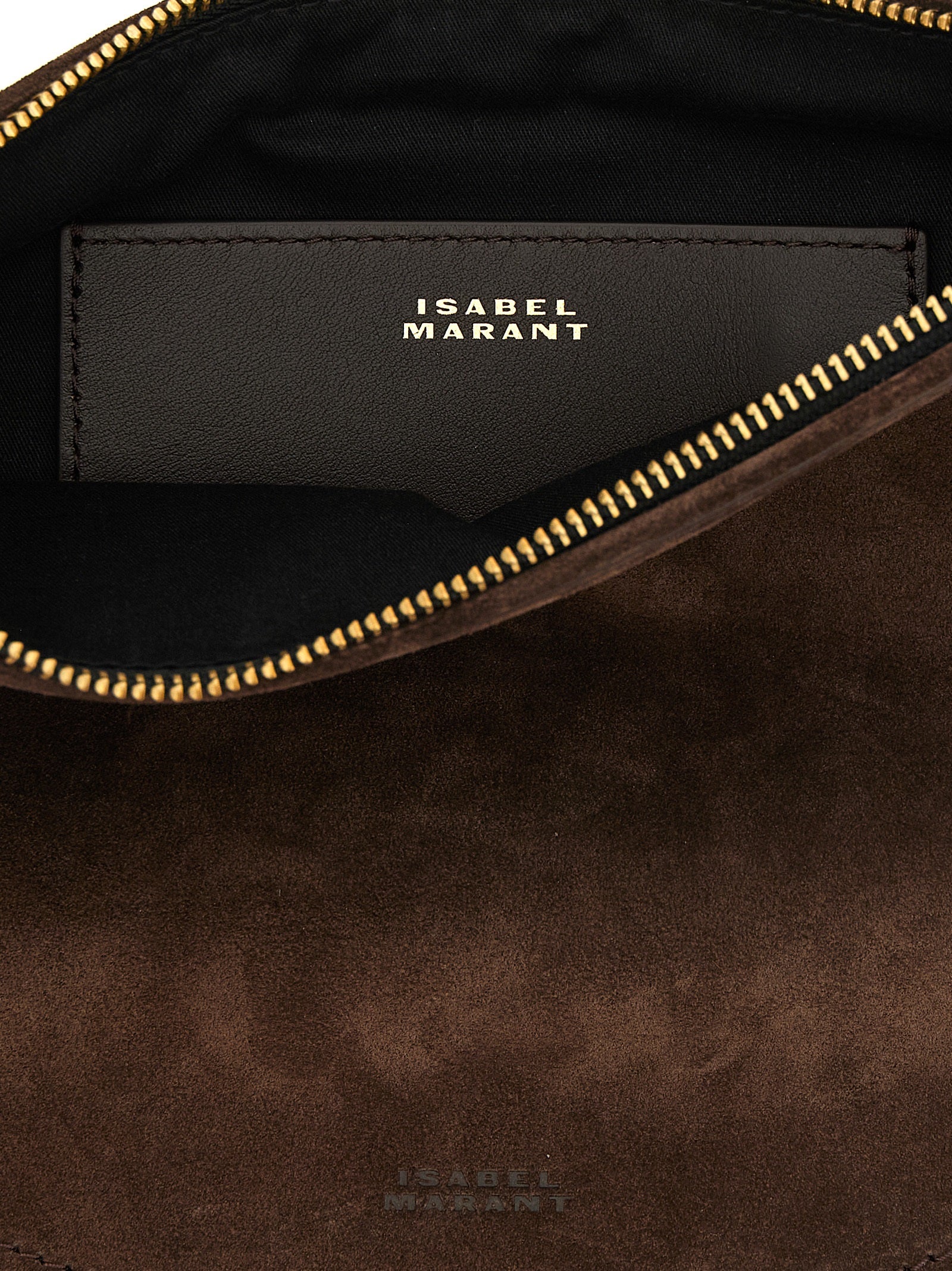Isabel Marant Brown Oskan Soft Zip Handbag