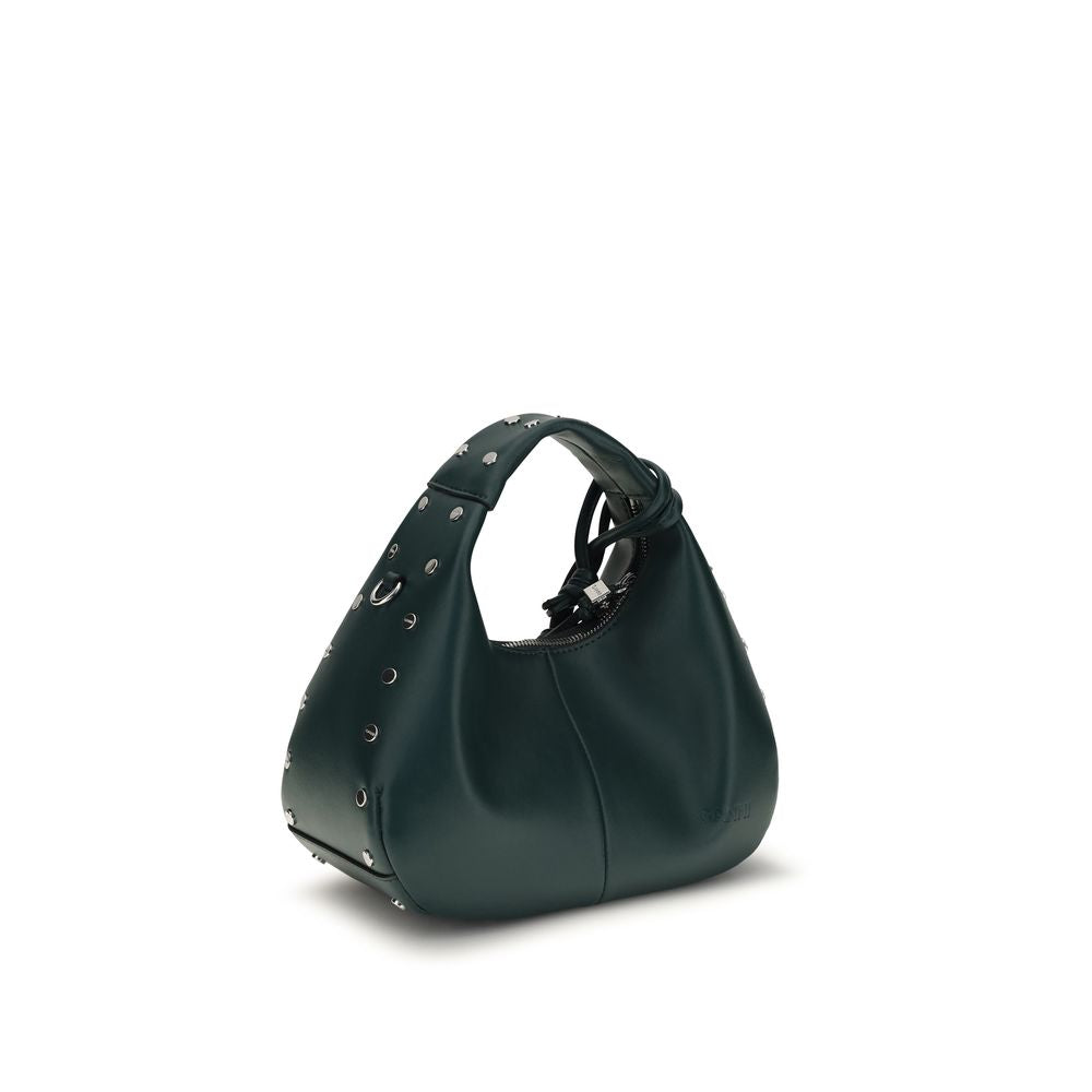 Ganni Black Hobo Bag