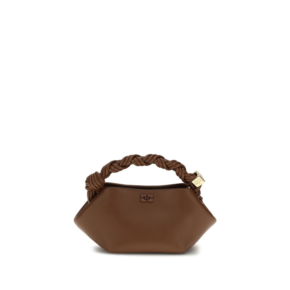 Ganni Brown Mini Bou Bag