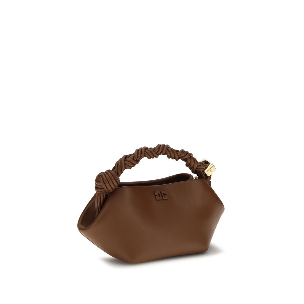 Ganni Brown Mini Bou Bag