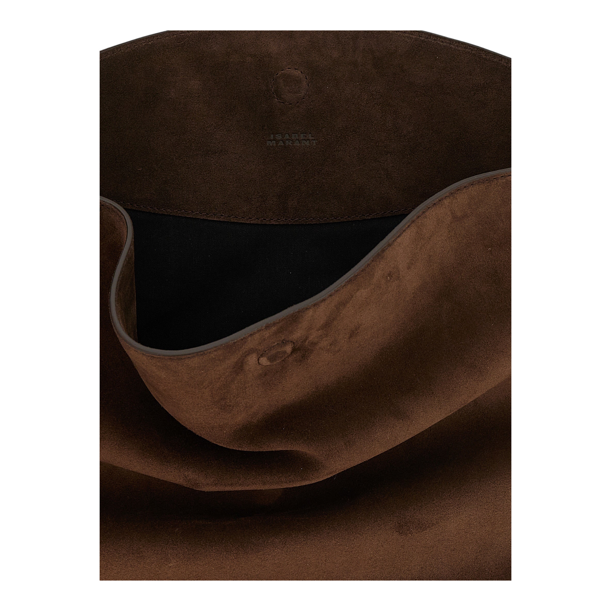 Isabel Marant Oskan Hobo Soft Shoulder Bag Brown