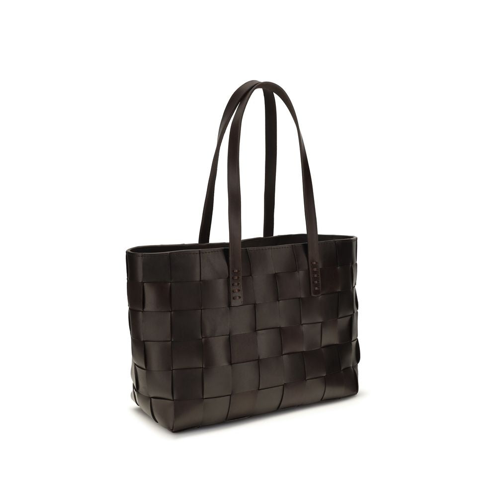 Dragon Diffusion Brown Japan leather Tote Bag