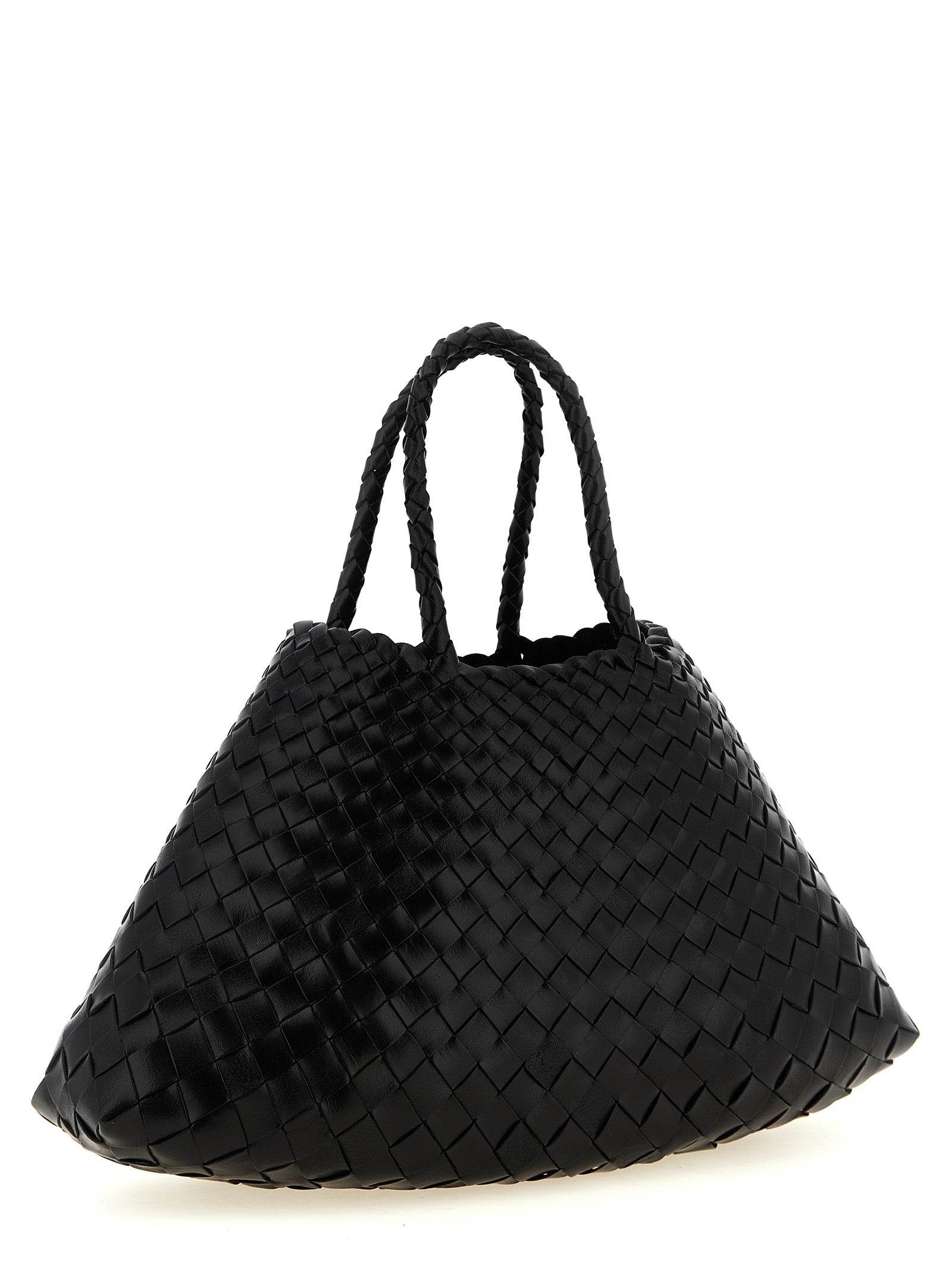 Dragon Diffusion Black Santa Croce Handbag