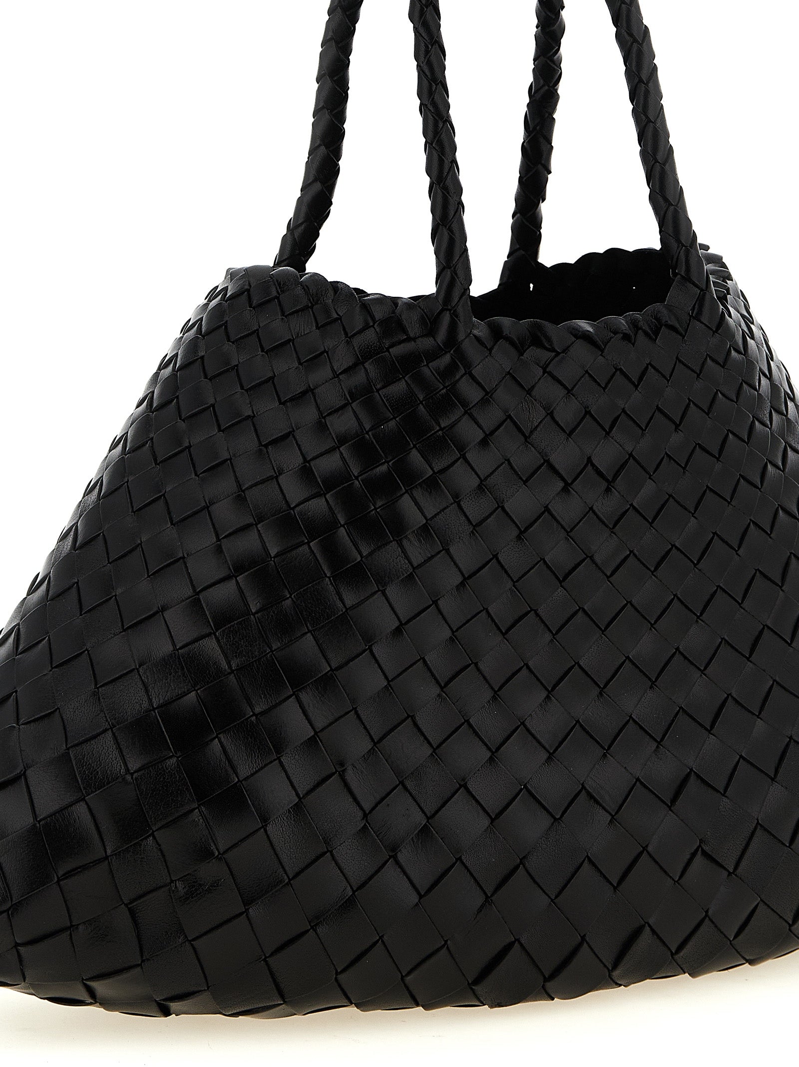 Dragon Diffusion Black Santa Croce Handbag