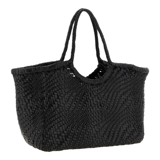 Dragon Diffusion Nantucket Bolso de Hombro Negro Geométrico