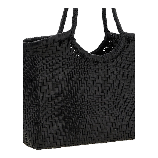 Dragon Diffusion Nantucket Bolso de Hombro Negro Geométrico