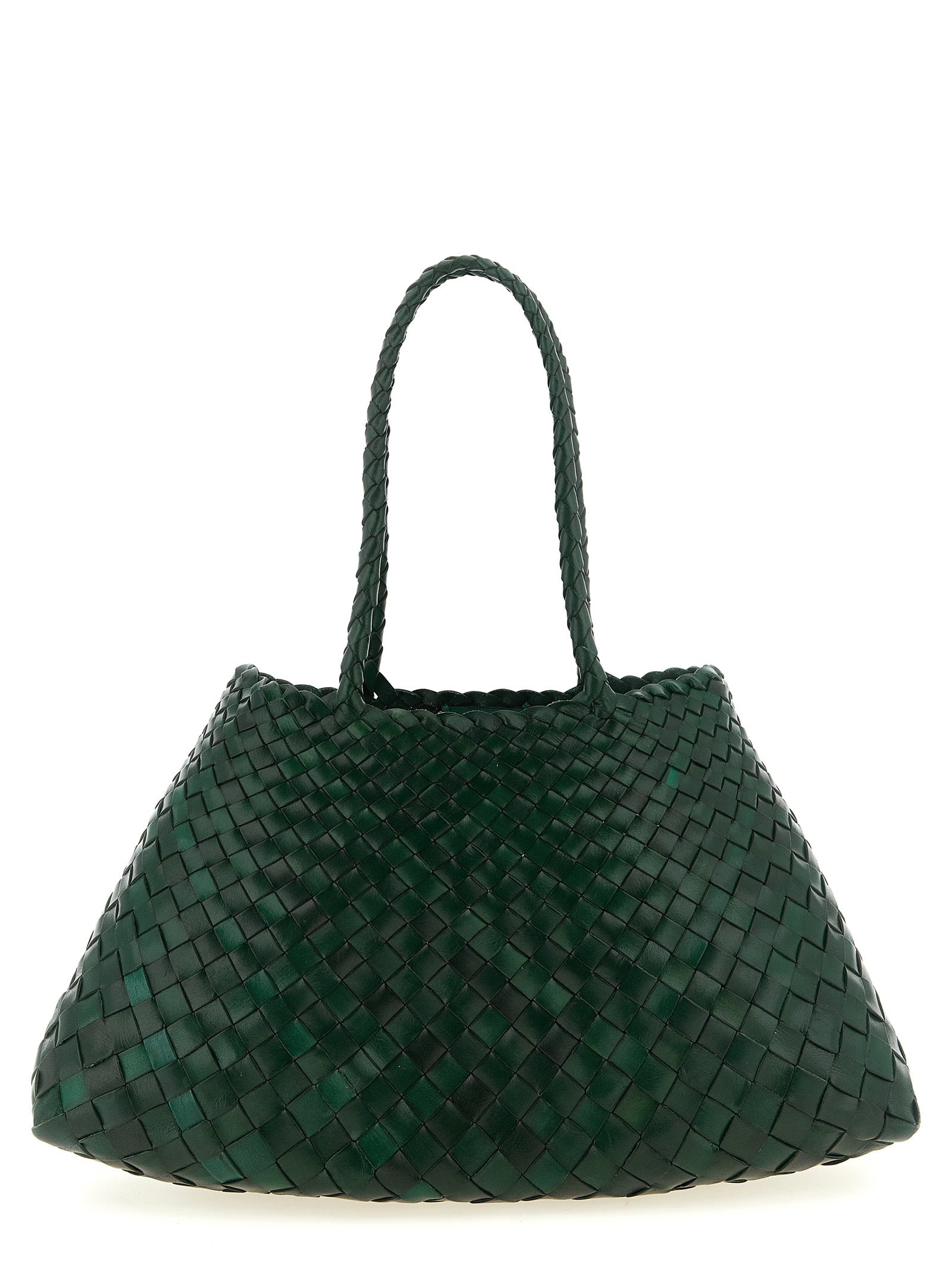 Dragon Diffusion Green Santa Croce Shoulder Bag