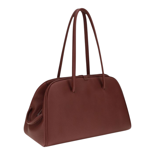 Jacquemus Il Turismo Bolso de Mano Marrón Rojo