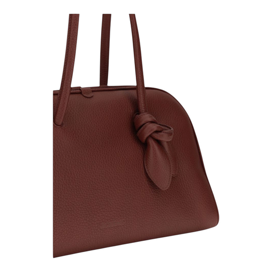 Jacquemus Il Turismo Bolso de Mano Marrón Rojo
