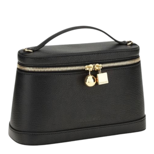 Jacquemus Le Petit Vanity Shoulder Bag Black