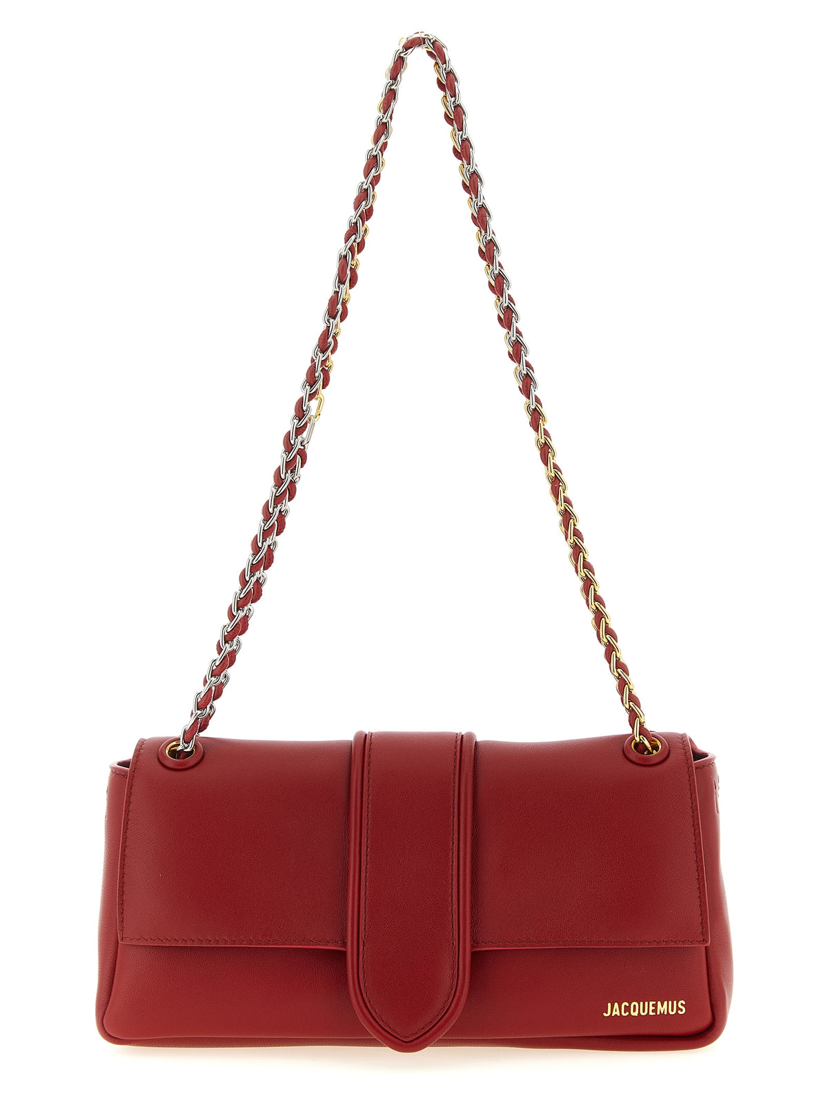 Jacquemus Red Le Bambino Chaîne Bag