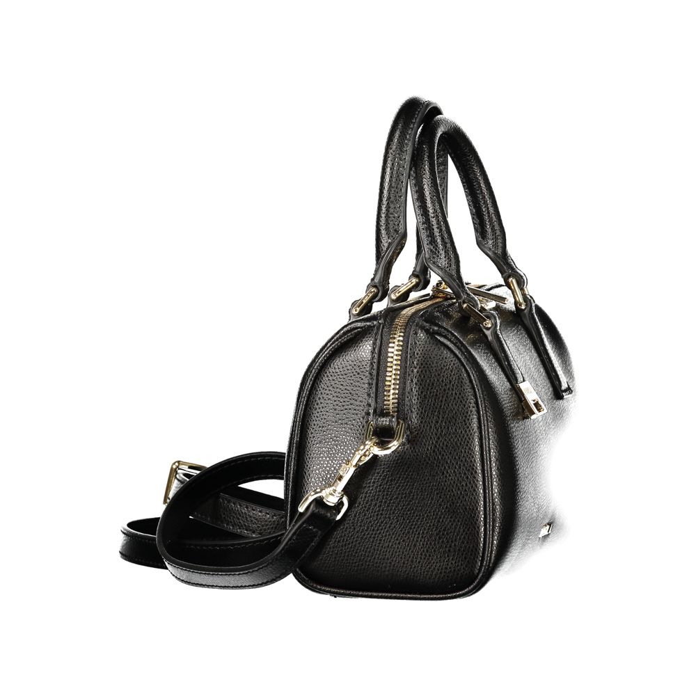 Furla Black Olivia Mini Boston Bag
