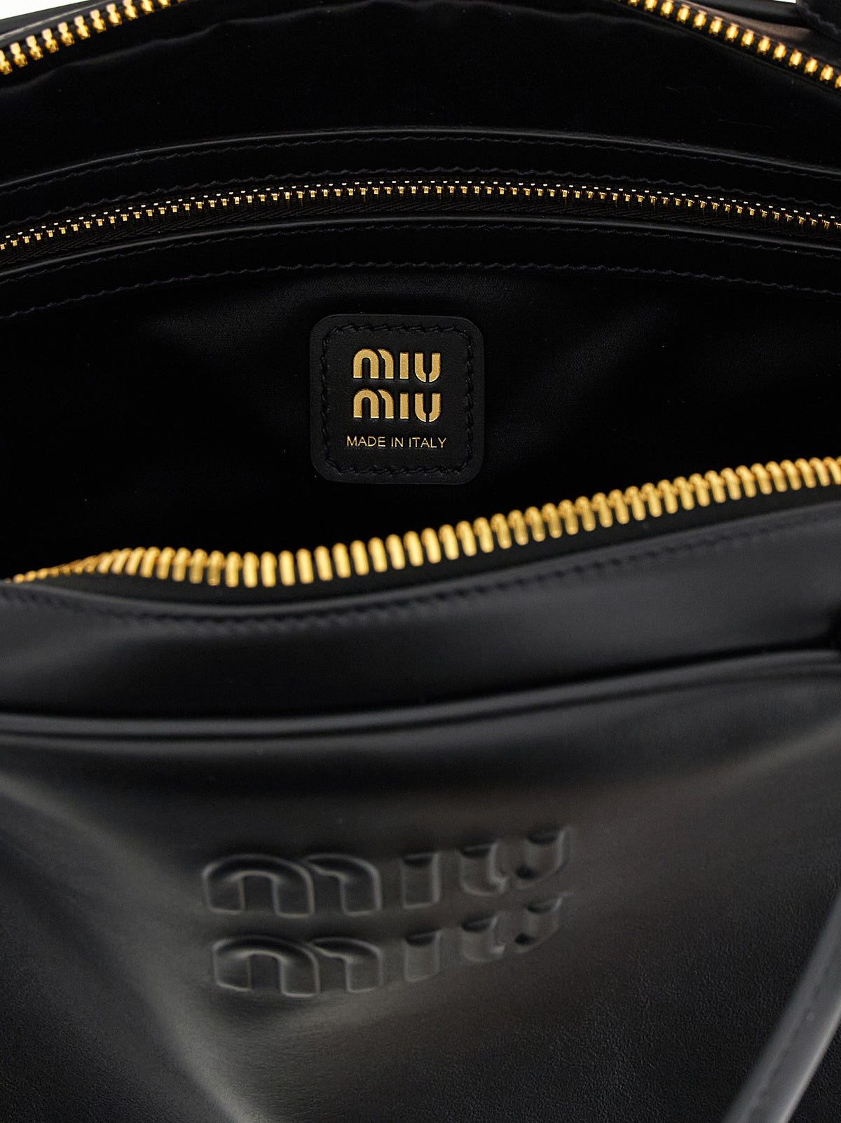 Miu Miu Black Beau Shoulder Bag
