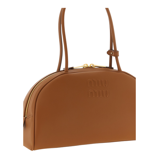 Miu Miu Beau Bolso de Hombro Marrón