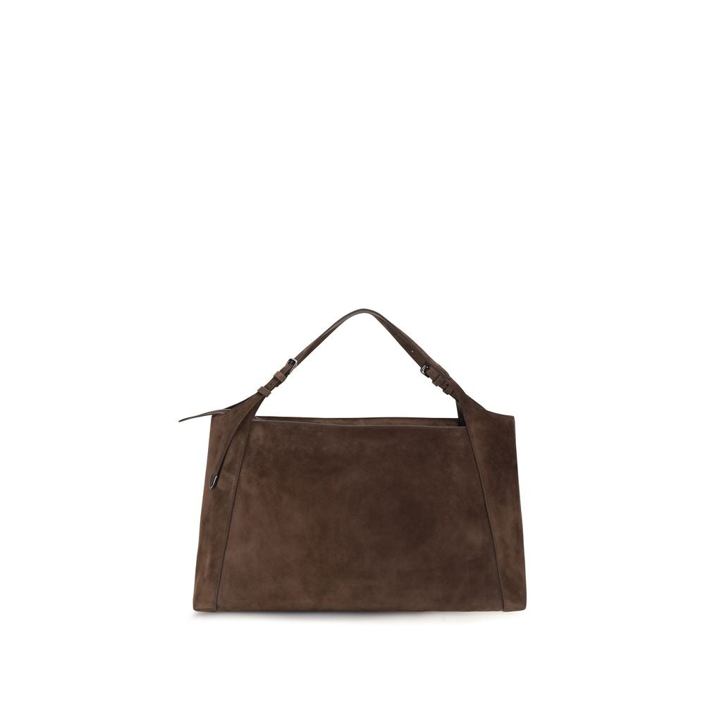 Brunello Cucinelli Brown Sartorial Shoulder Bag