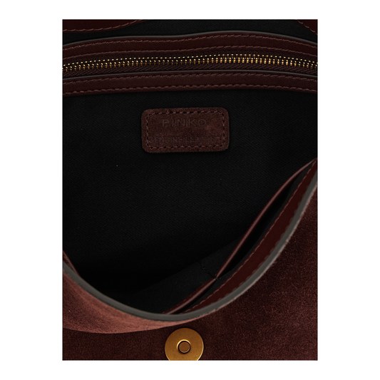 PINKO Love Satchel Bolso Bandolera Rojo