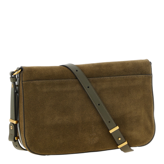 PINKO Love Satchel Bolso Bandolera Verde