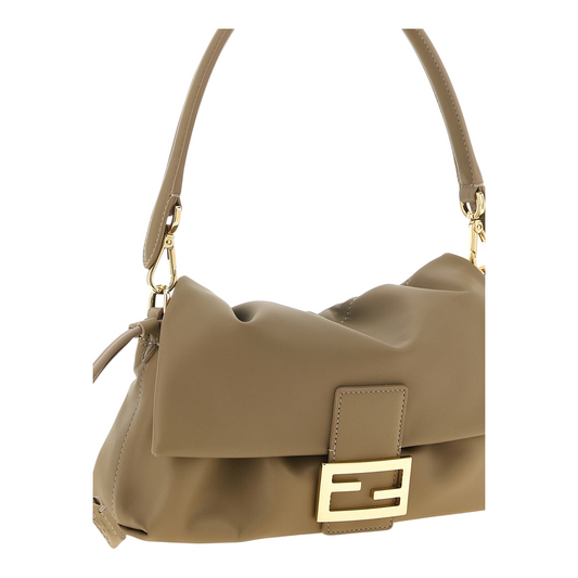 Fendi Baguette Shoulder Bag Beige