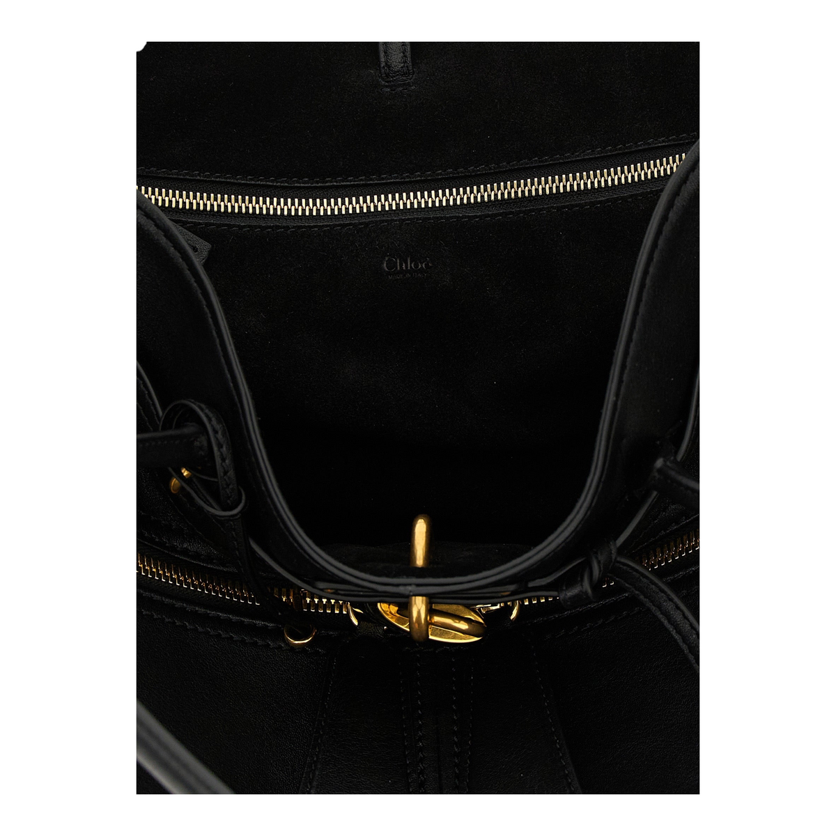 Chloé Paddington Sling Bolso de Hombro Negro