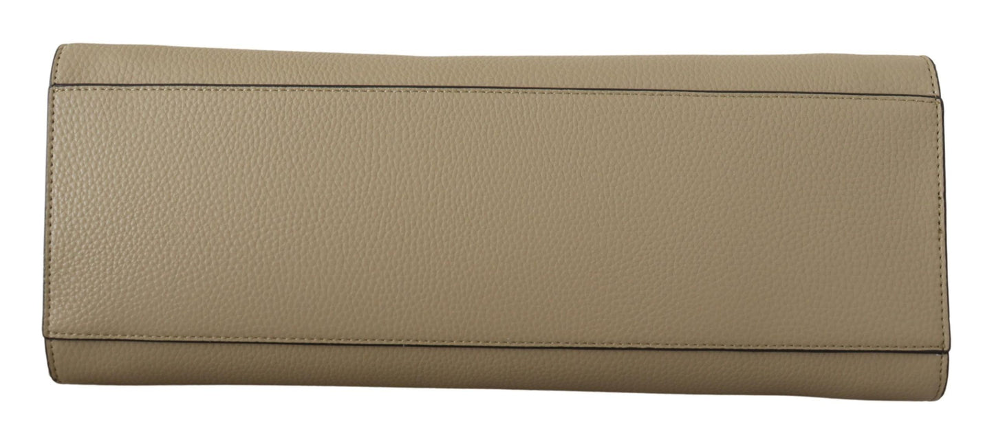 Karl Lagerfeld Sage Green Leather Tote Bag - XT & Co