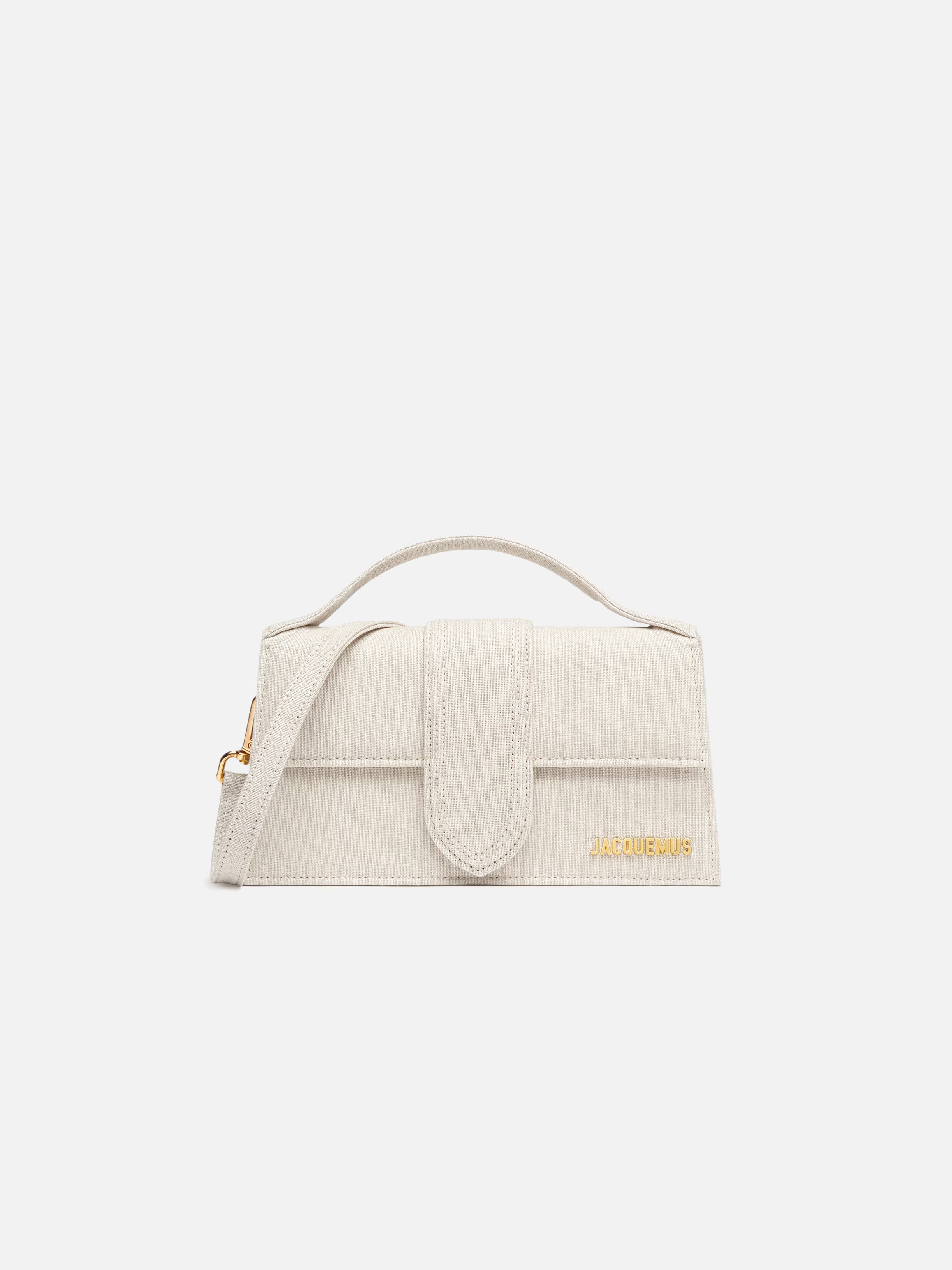 Jacquemus Ivory Cocco Le Grand Bambino