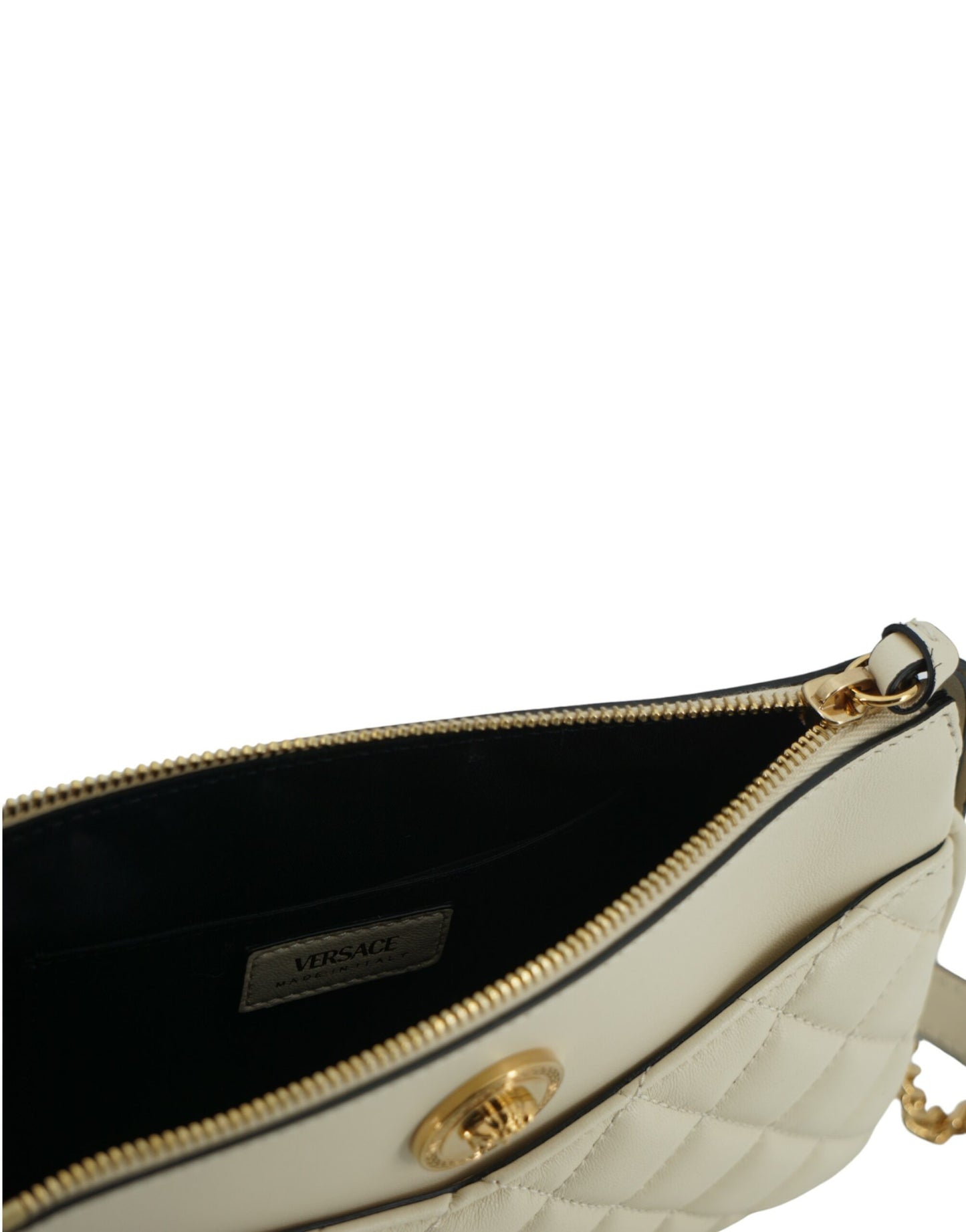 Versace White Pouch Crossbody Bag - XT & Co