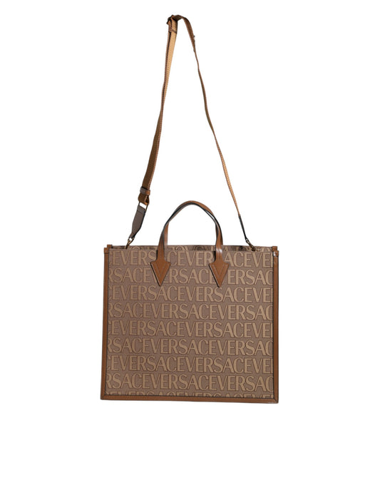 Versace Brown Crossbody Tote Bag - XT & Co