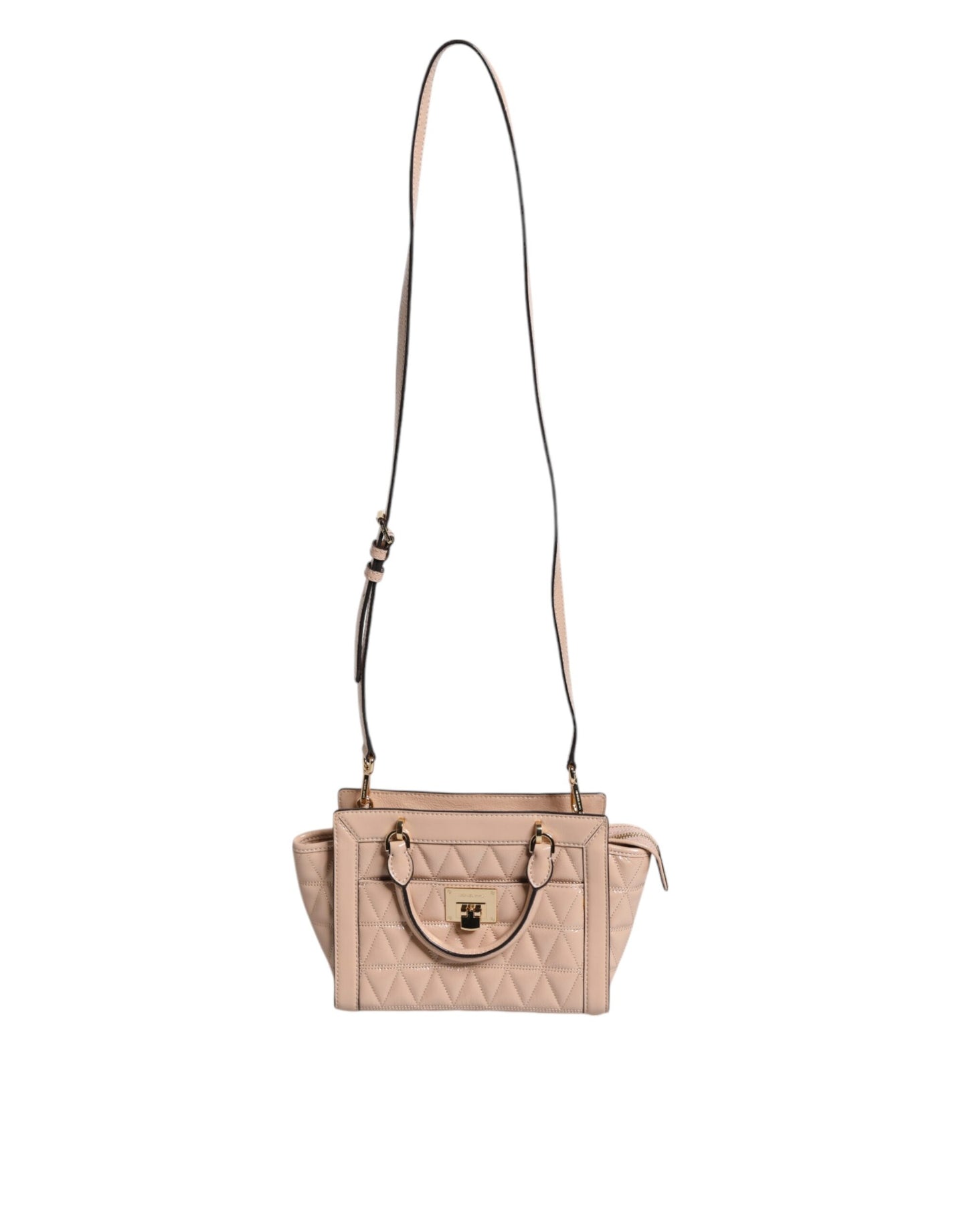 Michael Kors Peach Vivianne Quilted Messenger Bag - XT & Co