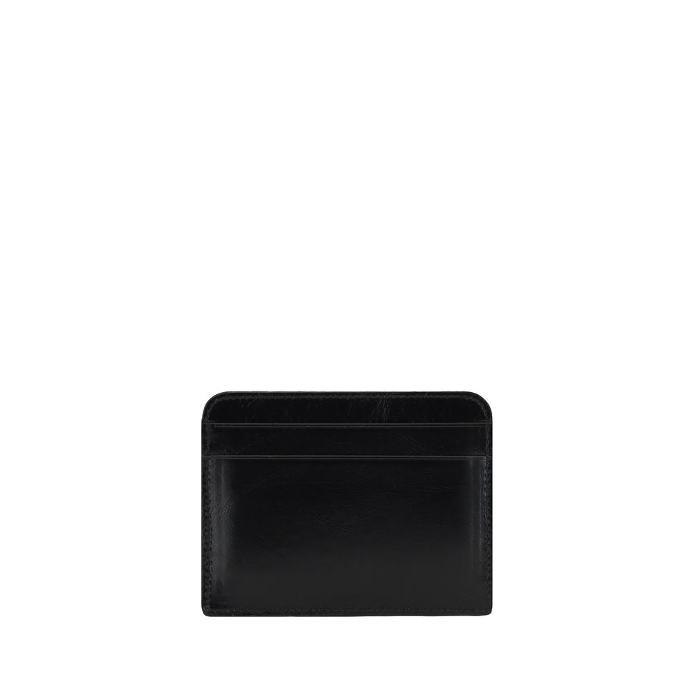 Chloé Black Leather logoed Card Holder - XT & Co