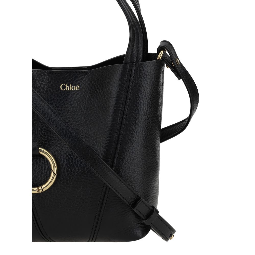 Chloé Black Spin Shoulder Bag
