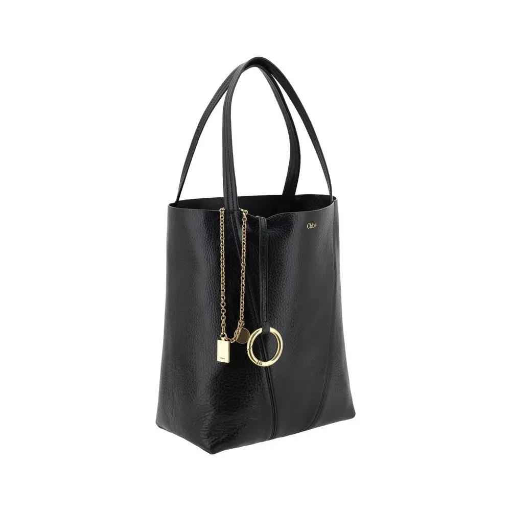 Chloé Leather Spin Shoulder Bag