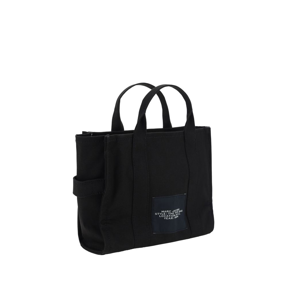Marc Jacobs Black Medium Cotton Tote Bag