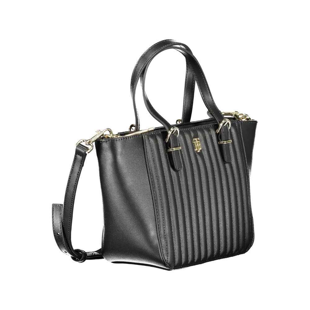 Tommy Hilfiger Black Polyethylene Handbag - XT & Co