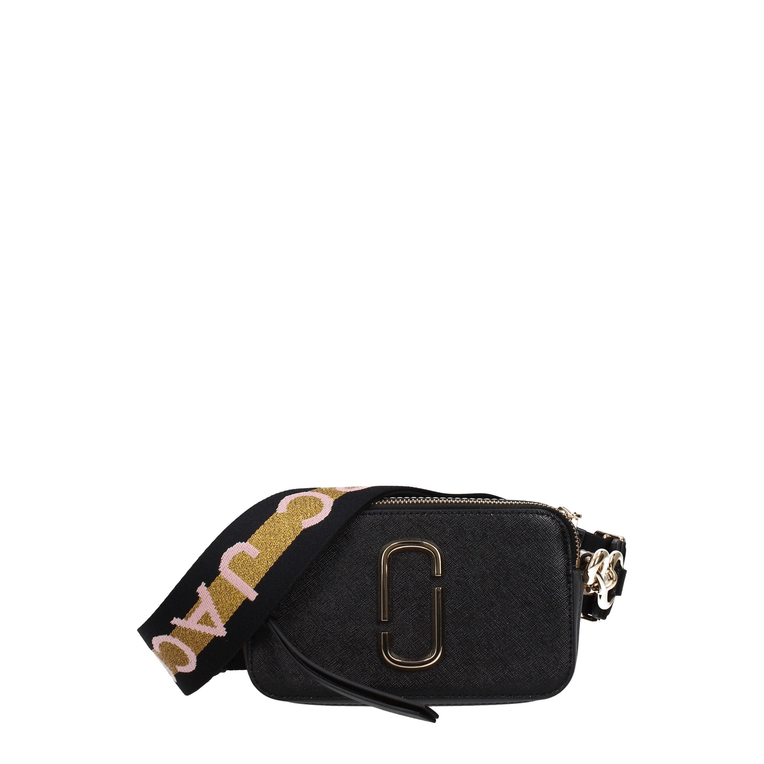 Marc Jacobs Black Understated Luxury Leather Crossbody