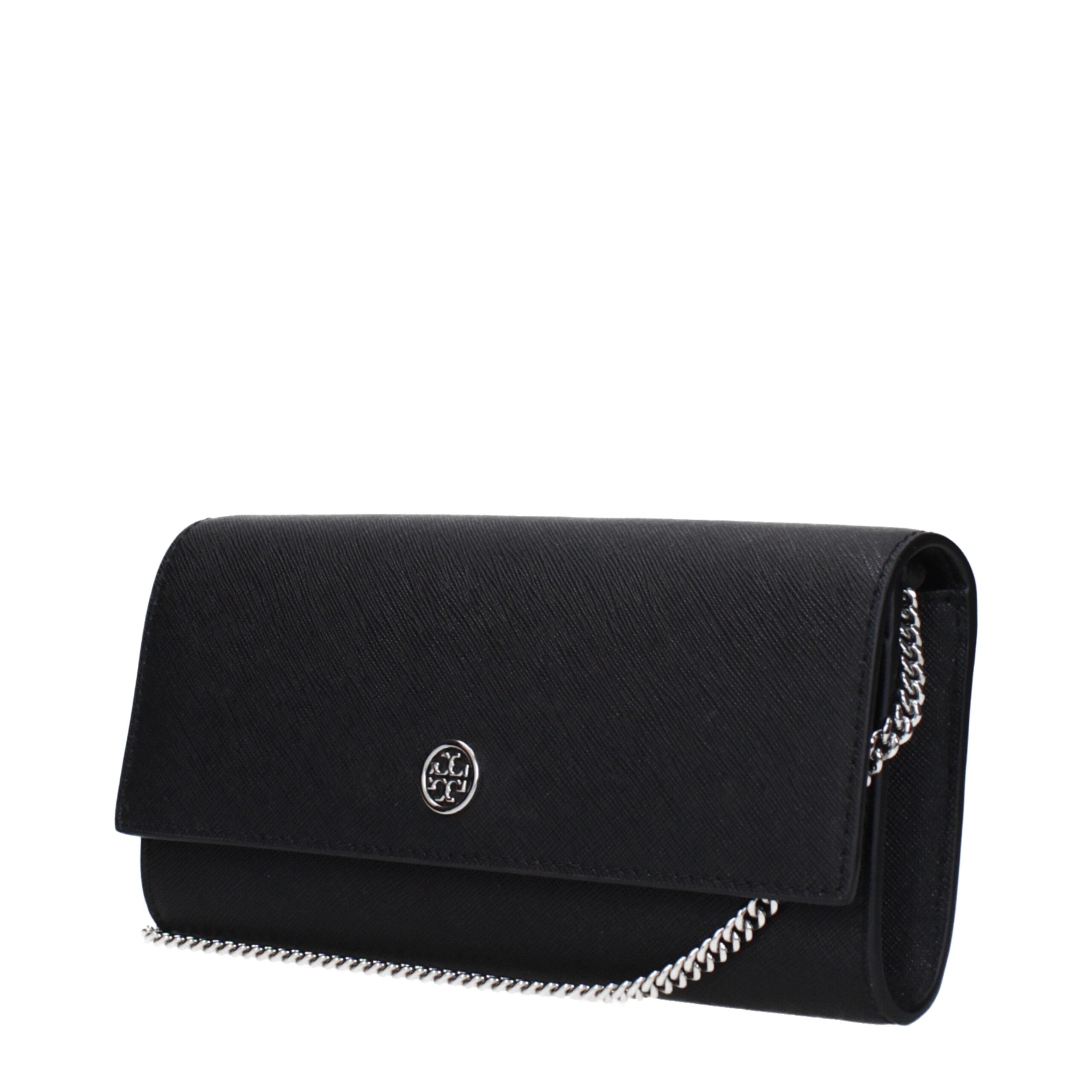 Tory Burch Black Emerson Clutch Bag