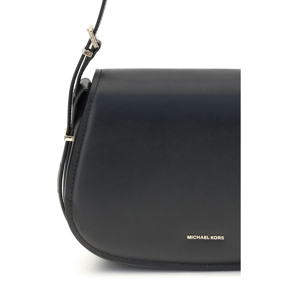 Michael Kors Black Bos Taurus Shoulder Bag - XT & Co