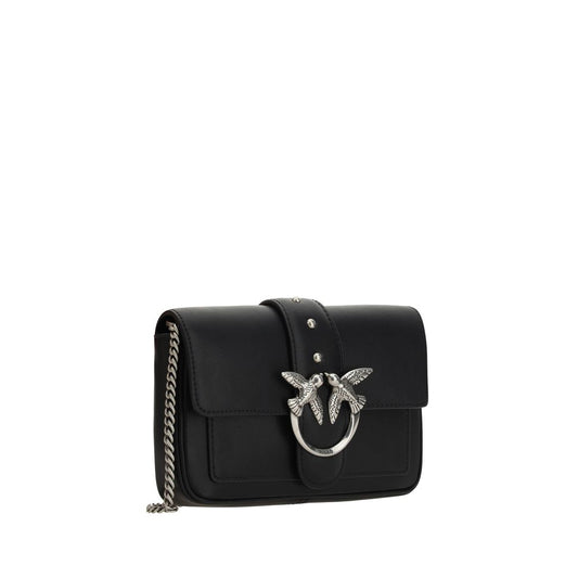 Pinko Calfskin Love One Shoulder Bag - XT & Co