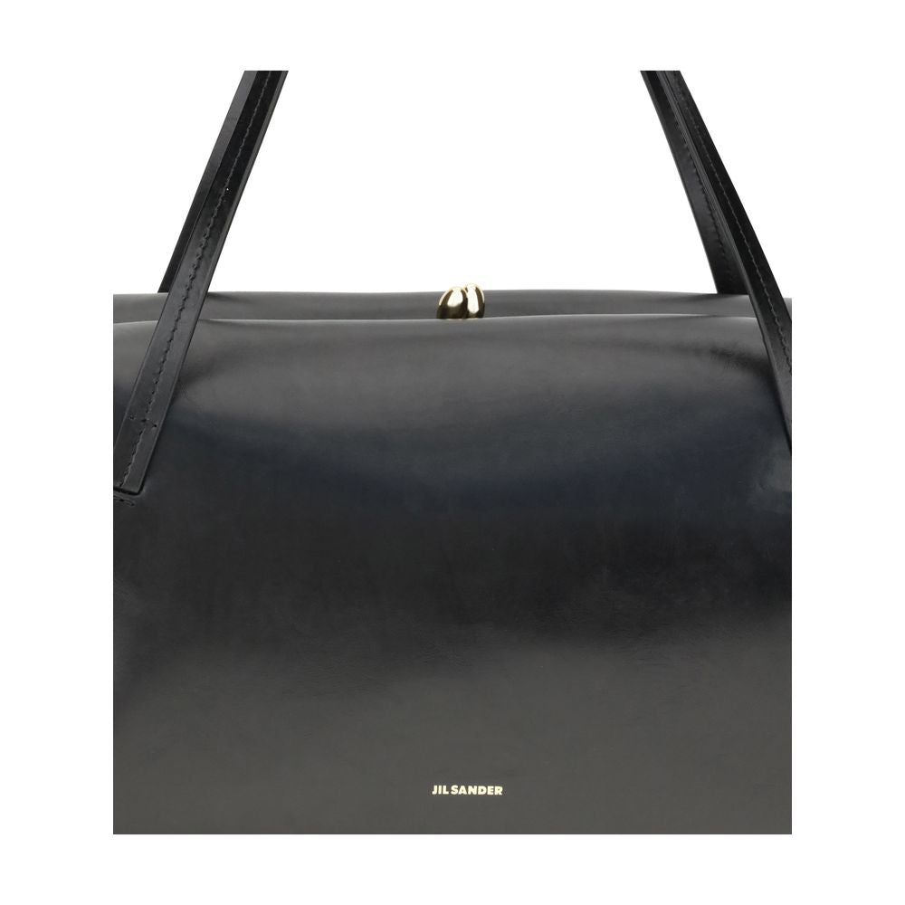 Jil Sander Black Calf Leather Shoulder Bag - XT & Co