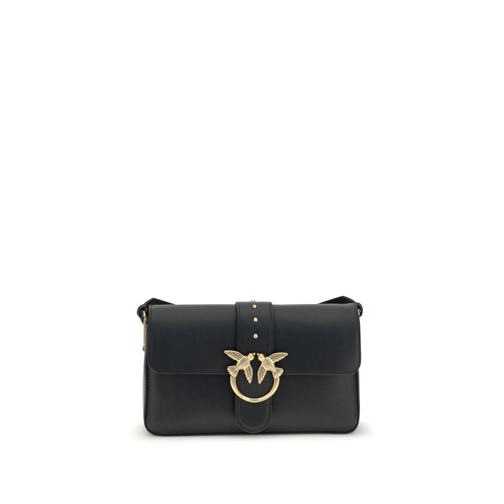 PINKO Black Medium the Love One Shoulder Bag